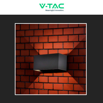 VT-8125 Lampada LED da Muro 24W SMD Colore Nero V-Tac