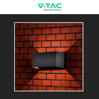 VT-8125 Lampada LED da Muro 24W SMD Colore Nero V-Tac