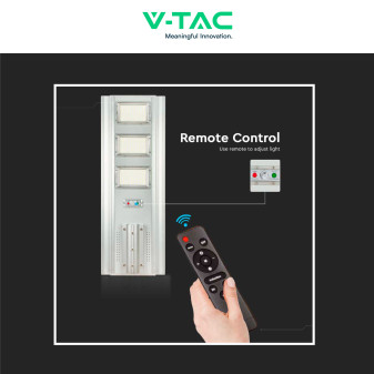 VT-30301ST Lampada Stradale 40W Pannello Solare IP65 V-Tac