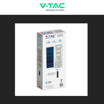 VT-30301ST Lampada Stradale 40W Pannello Solare IP65 V-Tac