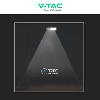 VT-40401ST Lampada Stradale 50W Pannello Solare IP65 V-Tac