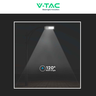 VT-40401ST Lampada Stradale 50W Pannello Solare IP65 V-Tac
