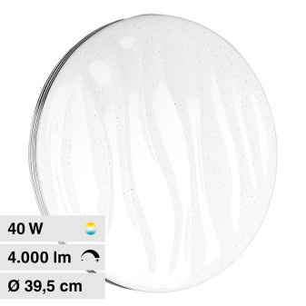 VT-8403 Plafoniera LED Tonda 40W SMD CCT 3in1 V-Tac Gallery