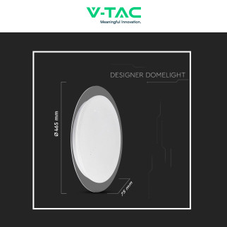 VT-8401 Plafoniera LED Tonda 40W SMD CCT 3in1 V-Tac Gallery