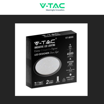 VT-8555 Plafoniera LED Tonda 60W SMD CCT 3in1 V-Tac Gallery