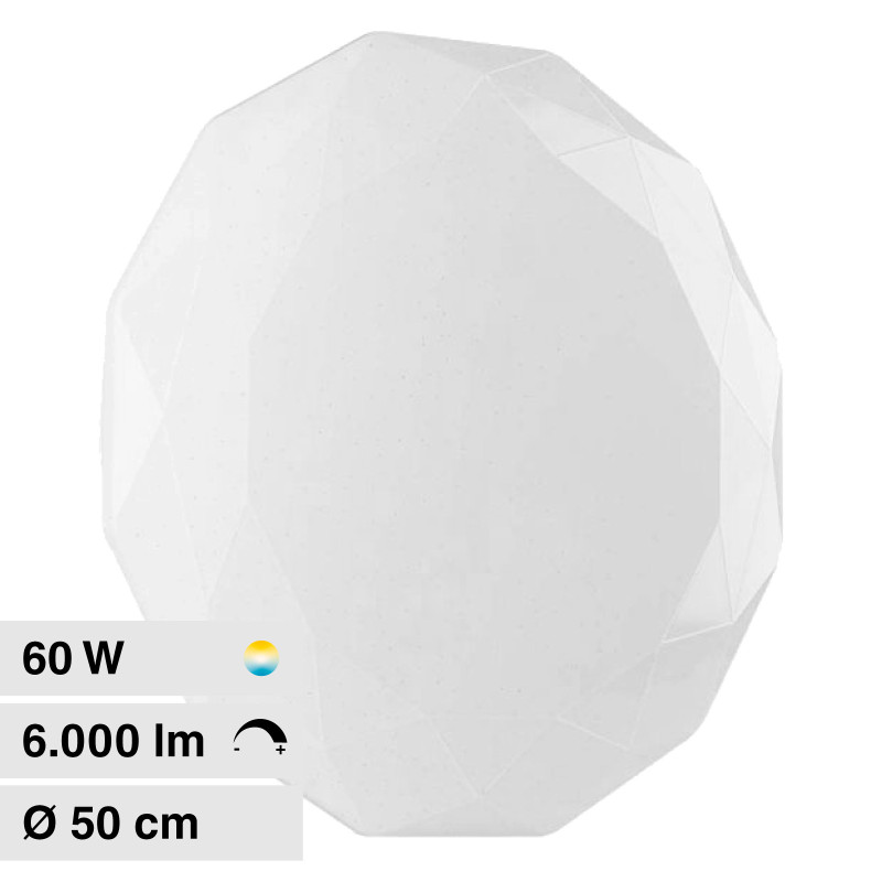 VT-8557 Plafoniera LED Tonda 60W SMD CCT 3in1 V-Tac Gallery