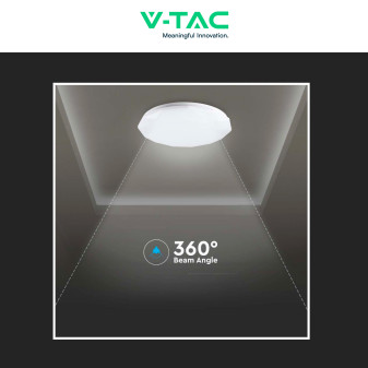 VT-8557 Plafoniera LED Tonda 60W SMD CCT 3in1 V-Tac Gallery