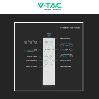VT-8557 Plafoniera LED Tonda 60W SMD CCT 3in1 V-Tac Gallery