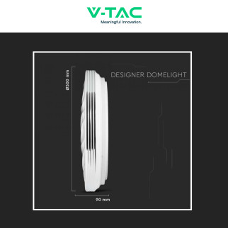 VT-8503 Plafoniera LED Tonda 60W SMD CCT 3in1 V-Tac Gallery