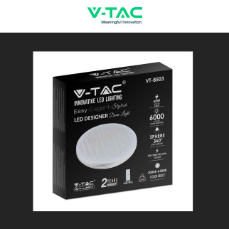VT-8503 Plafoniera LED Tonda 60W SMD CCT 3in1 V-Tac Gallery