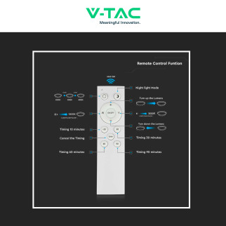 VT-8502 Plafoniera LED Tonda 60W SMD CCT 3in1 V-Tac Gallery
