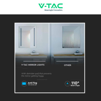 VT-8800 Lampada LED a Specchio 42W Anti-Fog SMD V-Tac