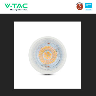 VT-227D Lampadina LED GU10 6W Faretto SMD Chip Samsung V-Tac