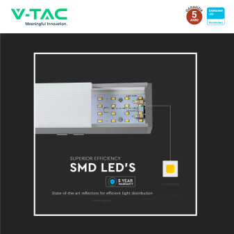 VT-7-43 Lampada LED a Sospensione 40W SMD Chip Samsung V-Tac