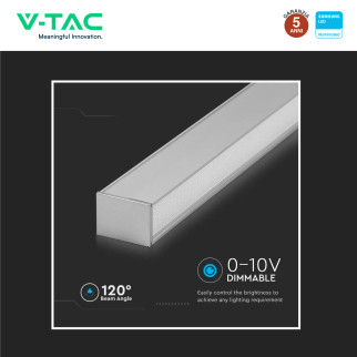 VT-7-43 Lampada LED a Sospensione 40W SMD Chip Samsung V-Tac