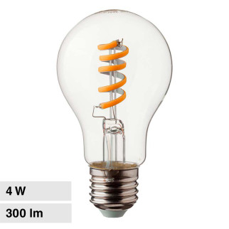 VT-2164 Lampadina LED E27 4W A60 Filament Vetro V-Tac