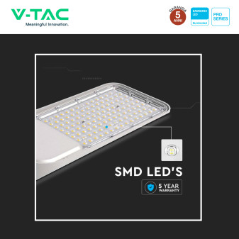 VT-39ST Lampada Stradale LED 30W IP65 SMD Samsung V-Tac Pro