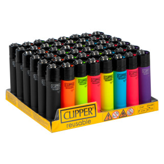Accendini Large Clipper Soft 2 Box da 48