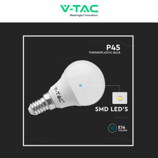 VT-2156 Super Saver Pack 3 Lampadine LED E14 P45 4,5W V-Tac