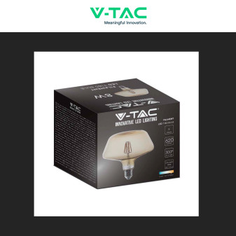 VT-2308 Lampadina LED E27 8W Bulb T180 Filament Vetro V-Tac