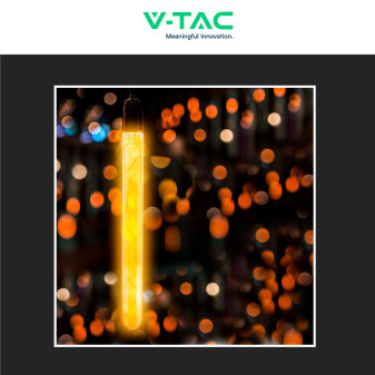VT-2008 Lampadina LED E27 7W Bulb T30 Filament Vetro V-Tac