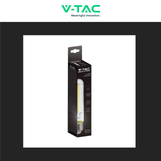 VT-2042 Lampadina LED E27 2W Bulb T30 Filament Vetro V-Tac