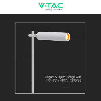VT-7413 Lampada LED 3in1 da Tavolo e da Parete 3W Magnetica V-Tac