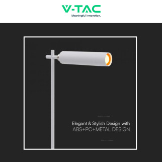 VT-7413 Lampada LED 3in1 da Tavolo e da Parete 3W Magnetica V-Tac