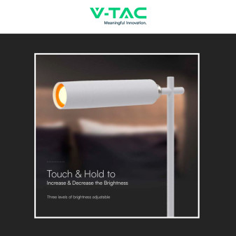 VT-7413 Lampada LED 3in1 da Tavolo e da Parete 3W Magnetica V-Tac