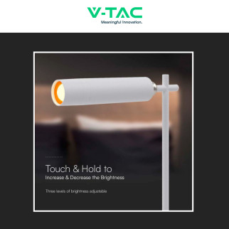 VT-7413 Lampada LED 3in1 da Tavolo e da Parete 3W Magnetica V-Tac