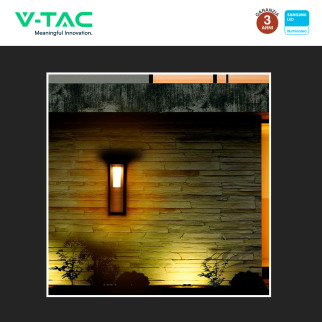 VT-66 Lampada LED Giardino 2W IP65 Sensore e Pannello V-Tac