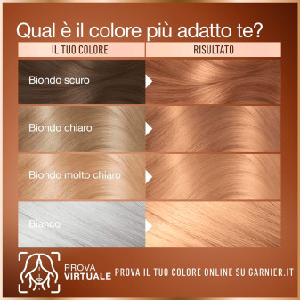 Garnier Good Tinta Permanente per Capelli Colore 8.0 Biondo Miele
