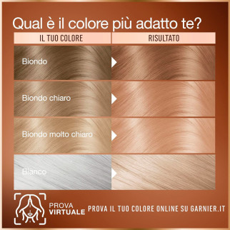 Garnier Good Tinta Permanente per Capelli Colore 9.1 Biondo Vaniglia