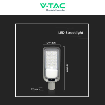 VT-150100ST Lampada Stradale LED 100W SMD Lampione IP65 V-Tac