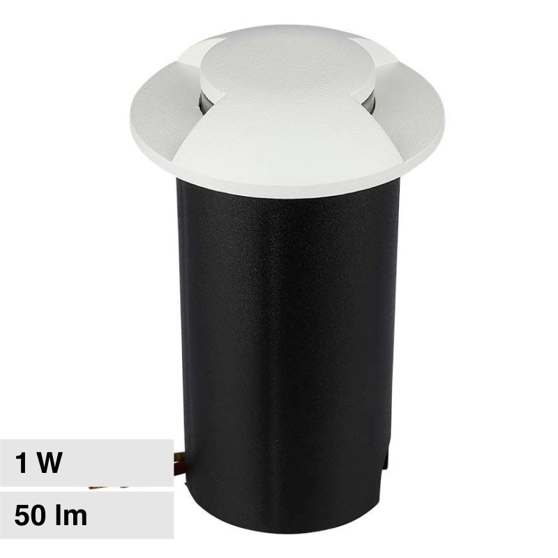 VT-1161 Punto Luce LED SMD 1W da Interramento IP67 V-Tac