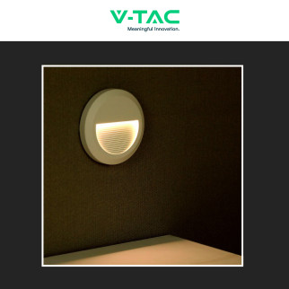 VT-1142 Punto Luce LED SMD 2W a Parete IP65 Bianco V-Tac