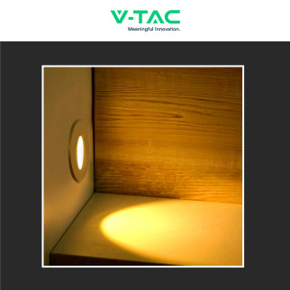 VT-1109RD Punto Luce LED COB 3W da Incasso IP20 V-Tac