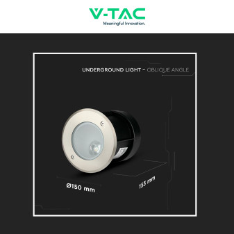 VT-7679 Punto Luce LED SMD 8W da Interramento IP67 V-Tac