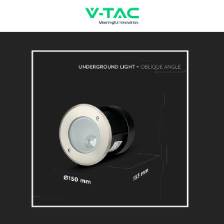 VT-7679 Punto Luce LED SMD 8W da Interramento IP67 V-Tac