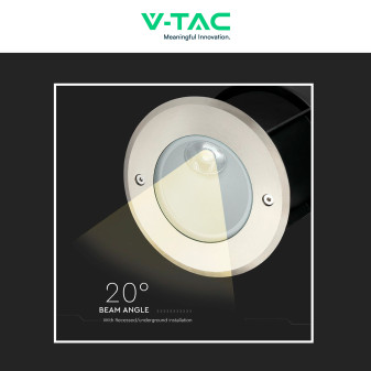 VT-7679 Punto Luce LED SMD 8W da Interramento IP67 V-Tac