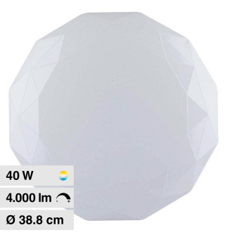 VT-8404 Plafoniera LED Tonda 40W SMD CCT 3in1 V-Tac Gallery
