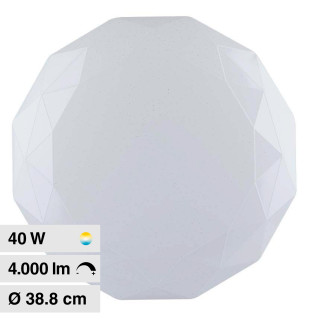VT-8404 Plafoniera LED Tonda 40W SMD CCT 3in1 V-Tac Gallery