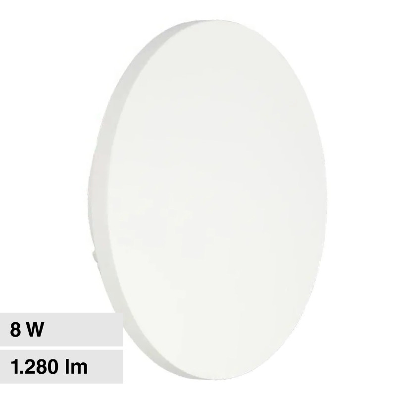 VT-743 Lampada LED da Muro 8W SMD IP65 Colore Bianco V-Tac