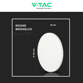 VT-743 Lampada LED da Muro 8W SMD IP65 Colore Bianco V-Tac