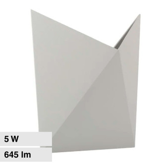 VT-825 Lampada LED da Muro 5W SMD Applique Grigia V-Tac