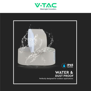 VT-816 Lampada LED da Muro 5W SMD IP65 Colore Grigio V-Tac