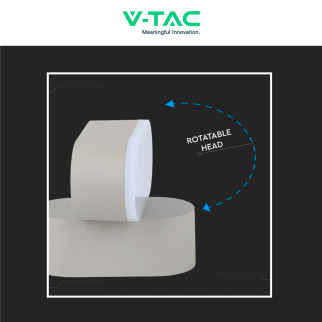 VT-816 Lampada LED da Muro 5W SMD IP65 Colore Grigio V-Tac