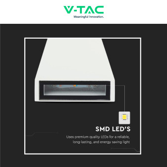VT-826 Lampada LED da Muro 4W SMD IP65 Colore Bianco V-Tac
