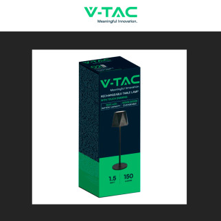 VT-1034 Lampada LED da Tavolo 3in1 1,5W Dimmerabile Touch V-Tac