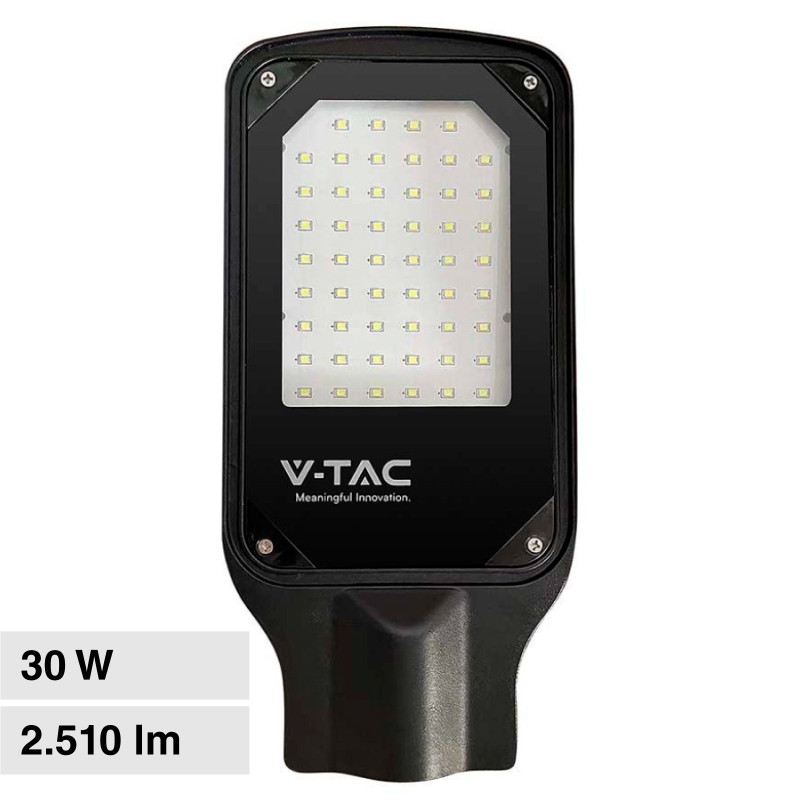 VT-15035ST Lampada Stradale LED 30W SMD Lampione IP65 V-Tac